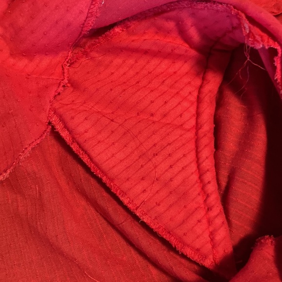 Mister Leonard Bright Red 3 Piece Skirt Set, Size 10 (tag missing). - Picture 6 of 13